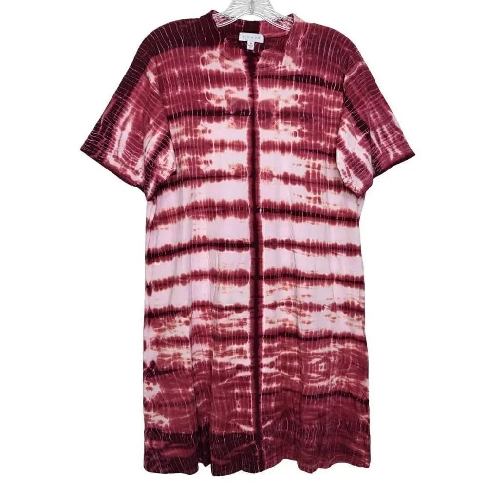 S'edge Tie Dye 100% Cotton Short Sleeves Dress Size XS